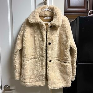 Mango fur coat